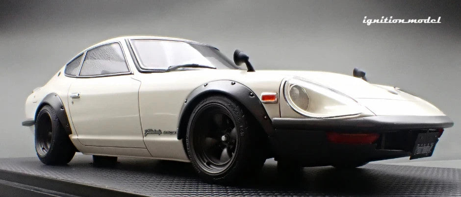 Ignition Model IG3722 1/18 Nissan Fairlady 240ZG HS30 White Resin