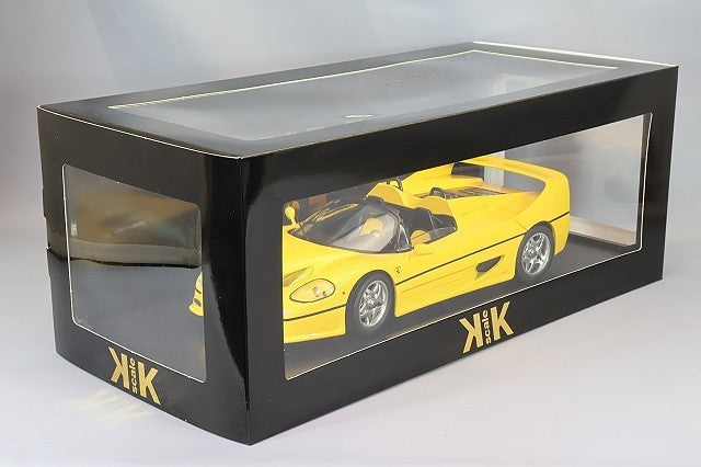 KK Scale KKDC180952 1/18 Ferrari F50 1995 Yellow Supercar Diecast