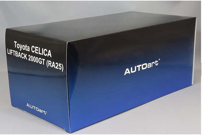 AUTOart 78766 1/18 Toyota Celica Liftback 2000GT RA25 1973 White