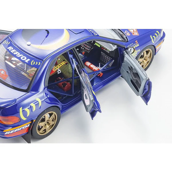 Kyosho KS08962B - 1/18 Subaru Impreza 1995 Monte Carlo #5 [Die-cast Mini Car]