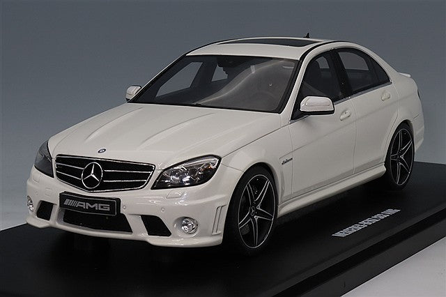 GT Spirit GTS928 1/18 Mercedes-Benz C63 AMG 2007 White Resin