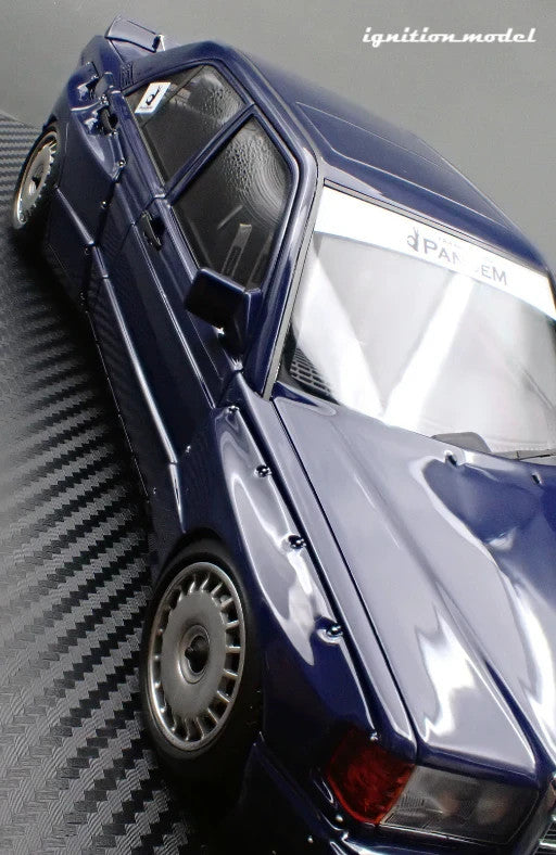 Ignition Model IG3773 1/18 PANDEM Mercedes-Benz 190E Blue Black Resin
