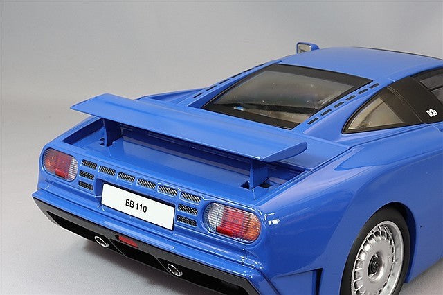 KK Scale KKDC120131 1/12 Bugatti EB110 1991 Blue Diecast Opening Parts Model