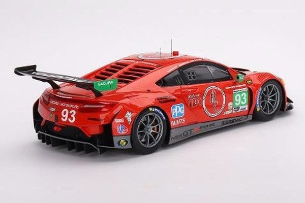 Top Speed TS0497 1/18 Acura NSX GT3 EVO22 2023 Daytona 24H #93 Racers Edge Resin