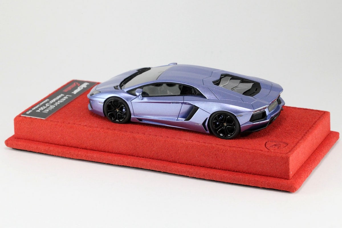 Looksmart LS384EX1 1/43 Lamborghini Aventador LP700-4 Light Violet Met Ltd 30