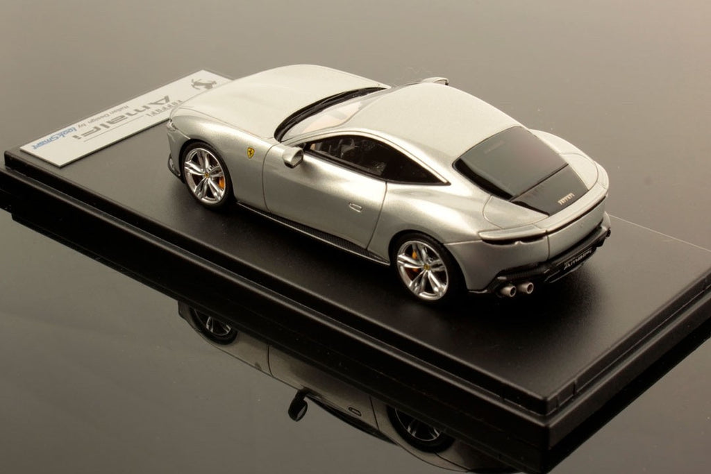 Looksmart LS560F 1/43 Ferrari Amalfi 2025 Grigio Abu Dhabi Grey Resin
