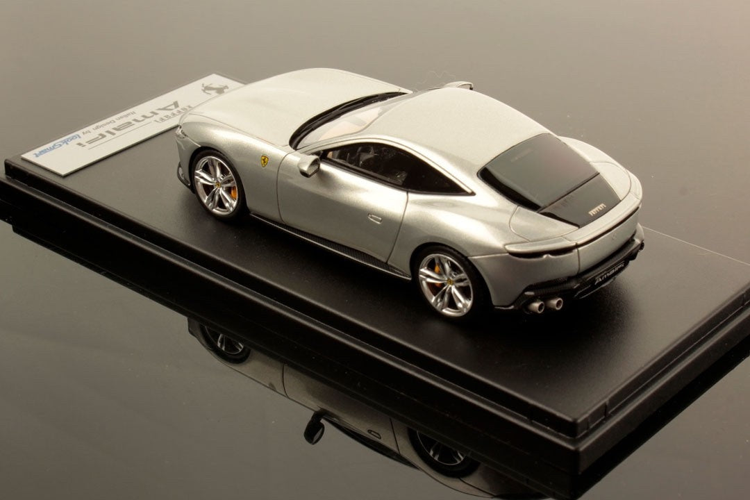 Looksmart LS560F 1/43 Ferrari Amalfi 2025 Grigio Abu Dhabi Grey Resin