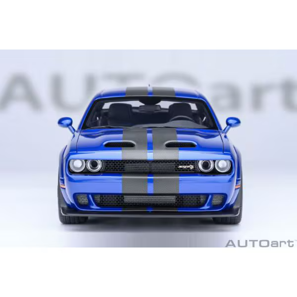 AUTOart 71763 1/18 Dodge Challenger SRT Jailbreak 2022 Blue Diecast