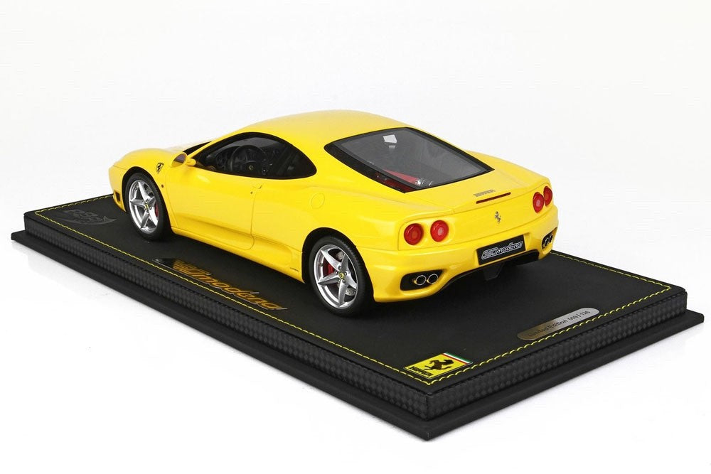 BBR P18172DV 1/18 Ferrari 360 Modena 1999 Yellow Resin Limited 126pcs