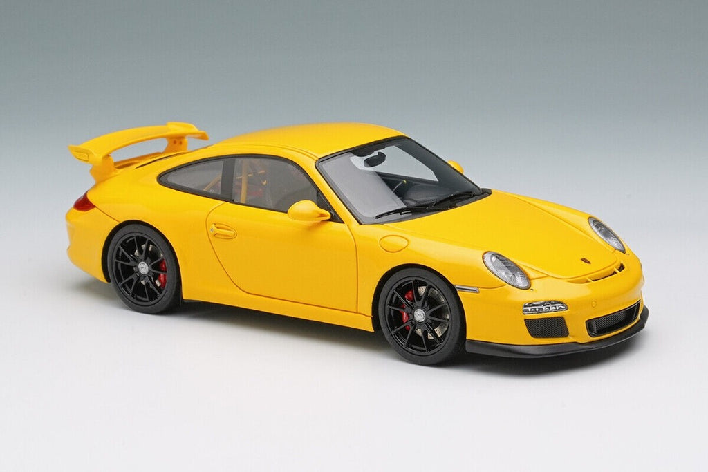 Make Up Eidolon EM721D 1/43 Porsche 911 997.2 GT3 Clubsport 2010 Speed Yellow