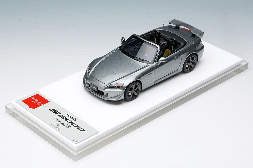 EIDOLON EM678G 1/43 Honda S2000 AP2 Type S 2007 Synchro Silver Metallic Limited