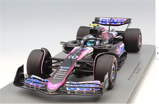 Spark S18S980 1/18 Alpine A524 Bahrain GP 2024 #10 Multi Resin