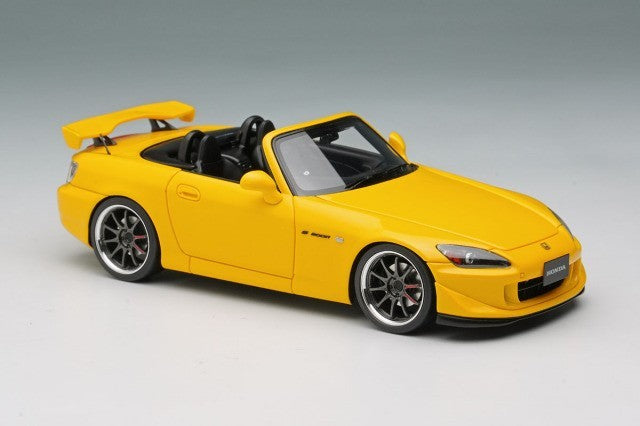 EIDOLON EM829D 1/43 Honda S2000 AP2 Type-S 2007 New Indy Yellow Pearl Ltd 50pcs