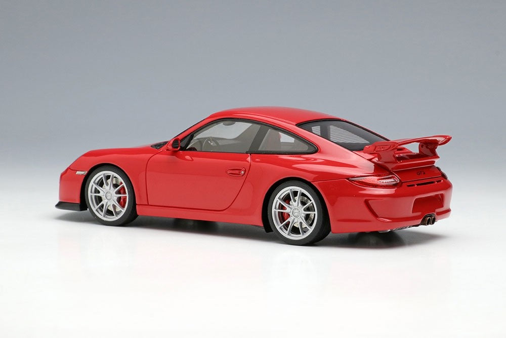 Make Up EIDOLON EM602A 1/43 Porsche 911 997.2 GT3 2010 Guards Red Resin Model