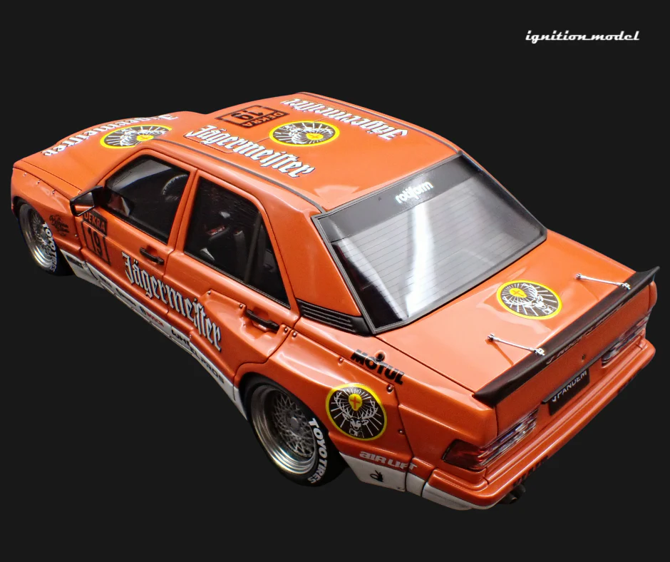 Ignition Model IG3771 1/18 PANDEM 190 Jaegermeister Livery Orange