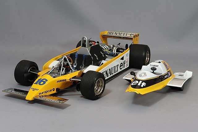 EXOTO GPC97091 1/18 Renault RE20 Turbo 1980 French GP No.16