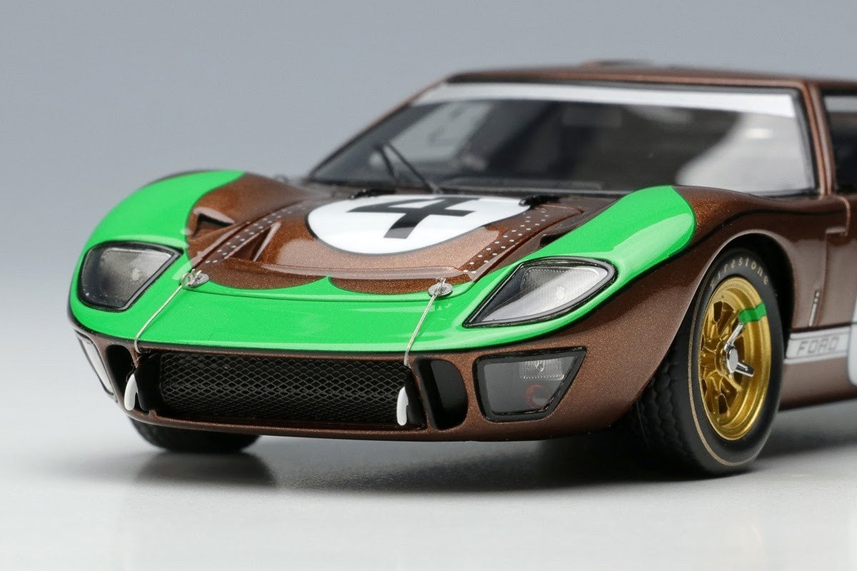 Make Up EIDOLON EM301E 1/43 Ford GT40 Mk.II Holman-Moody 1966 Le Mans 24H #4