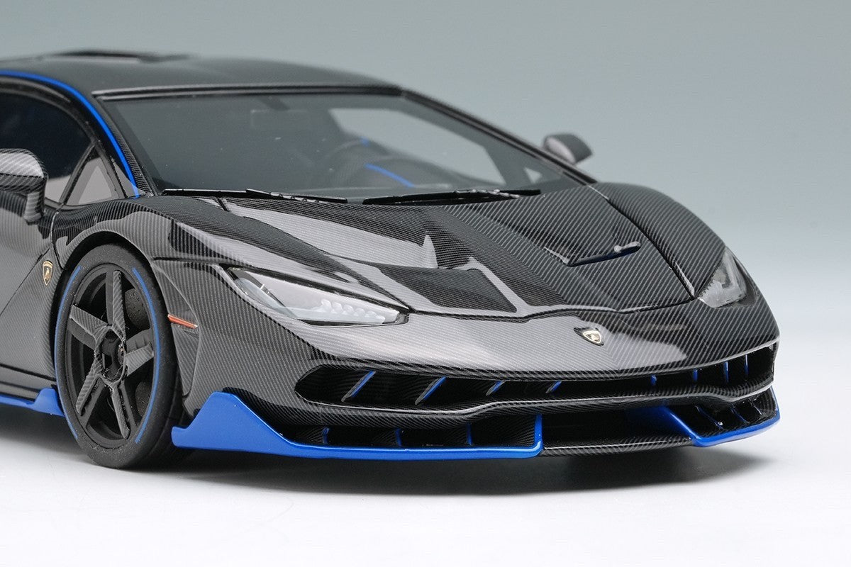 EIDOLON EM780F 1/43 Lamborghini Centenario LP770-4 Carbon Blue Stripe
