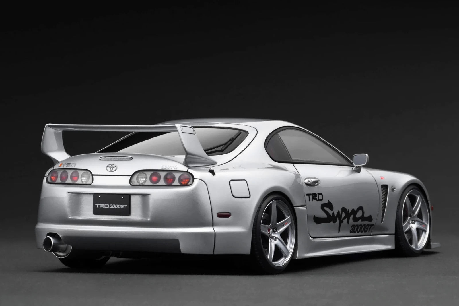 Ignition Model IG3600 1/18 Toyota Supra A80 TRD 3000GT Silver Resin