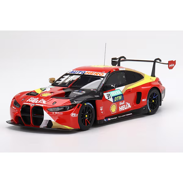 TopSpeed TS0447 1:18 BMW M4 GT3 #31 Schubert DTM 2022 Lausitzring Winner Resin