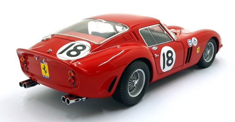 Kyosho KS08438F 1/18 Ferrari 250 GTO 1963 Daytona 3h #18 Red Die-Cast Model NEW