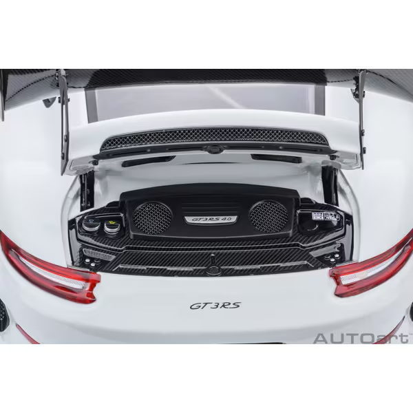 AUTOart 78176 1/18 Porsche 911 991.2 GT3 RS Weissach White Diecast