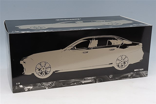 Minichamps MC110023700 1/18 BMW i7 M70 2024 Gray