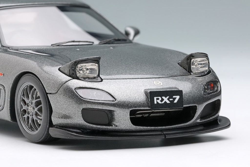 EIDOLON EM817A 1/43 Mazda RX-7 FD3S Spirit R 2002 Headlamp Open Titanium Gray
