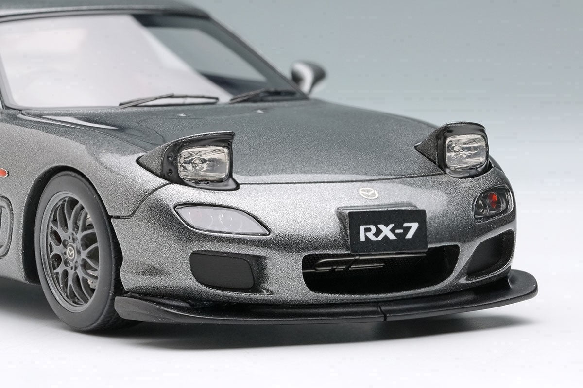 EIDOLON EM817A 1/43 Mazda RX-7 FD3S Spirit R 2002 Headlamp Open Titanium Gray