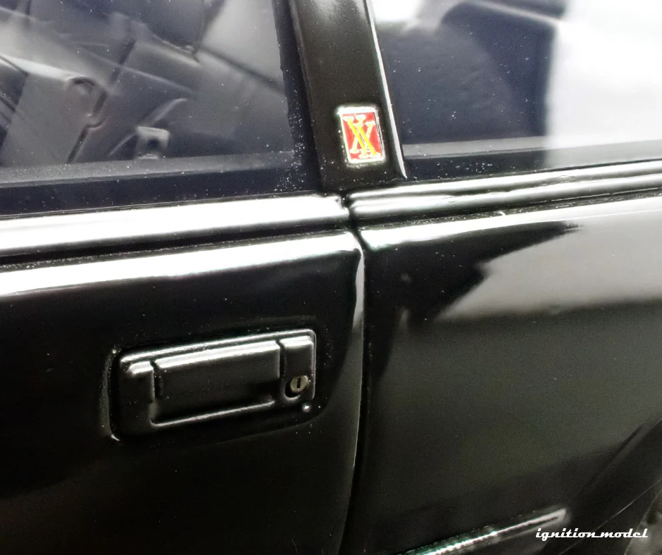 Ignition Model IG3531 1/18 Toyota Celica XX A60 Supra Watanabe Black Resin