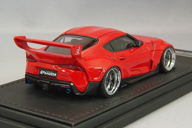 Ignition Model IG2143 1/43 PANDEM Toyota Supra A90 Red Metallic Resin