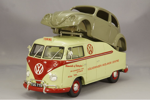 Schuco SCH450016300 1/18 Volkswagen T1a Midlands Centre Dealer Resin