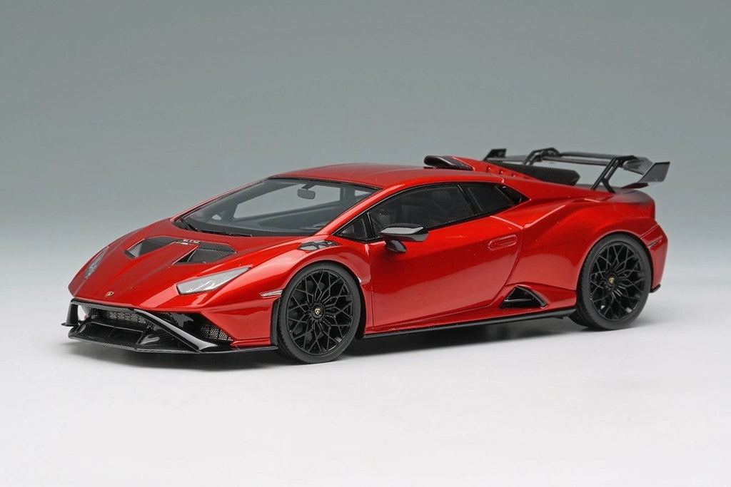 Make Up EIDOLON EM737B 1/43 Lamborghini Huracan STO 2021 Rosso Effesto Resin