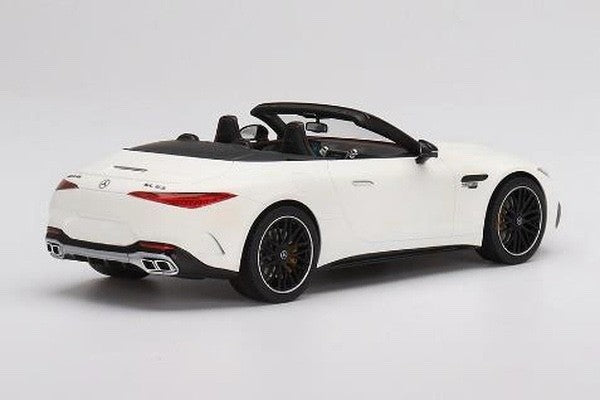 TOP SPEED TS0461 1/18 Mercedes-AMG SL 63 Roadster Moonlight White Magno Resin