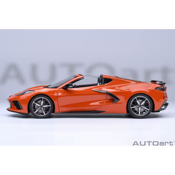 AUTOart 71283 1/18 Chevrolet Corvette C8 Stingray Z51 Orange Diecast