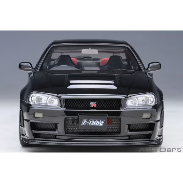 AUTOart 77463  1:18 Nissan Skyline GT-R R34 NISMO Z-tune Black Pearl Diecast