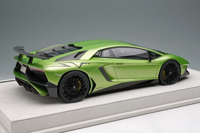 EIDOLON EML005G 1/18 Lamborghini Aventador LP750-4 SV 2015 Verde Ithaca Ltd 50pc