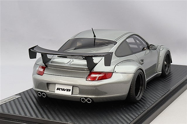 Ignition Model IG3780 1/18 RWB Porsche 997 Gun Metallic Resin
