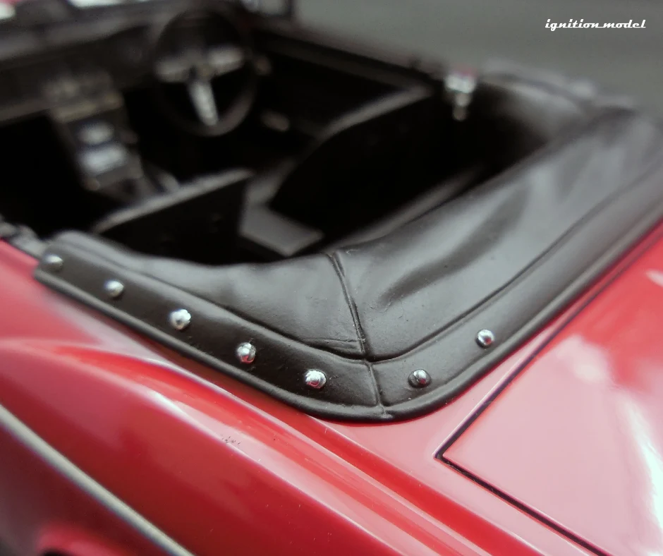 Ignition Model IG2710 1/18 Datsun Fairlady 2000 SR311 Roadster Burgundy Red