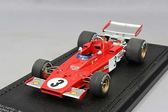 TOPMARQUES GRP43042C 1/43 Ferrari 312 B3 1973 French GP #3 Resin