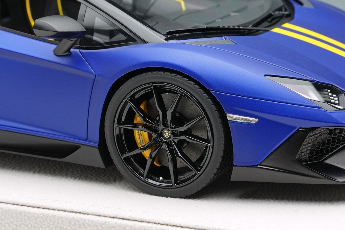 EIDOLON EML007G 1/18 Lamborghini Aventador SV Roadster 2015 Candy Blue Ltd 50pcs