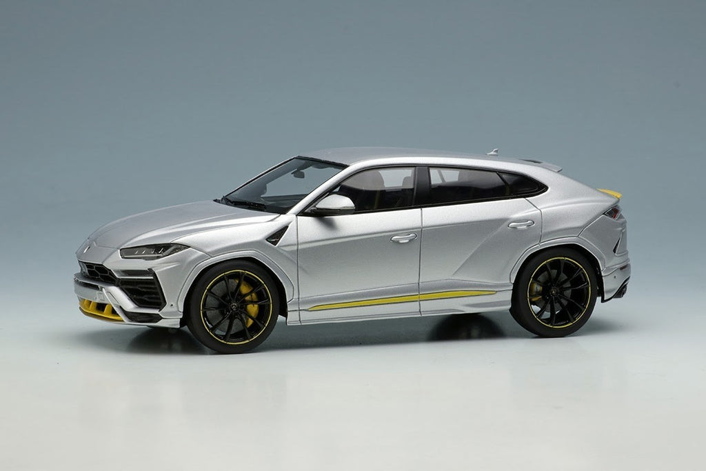 Make Up EIDOLON EM596C 1/43 Lamborghini Urus Graphite Capsule Grey Yellow 2020