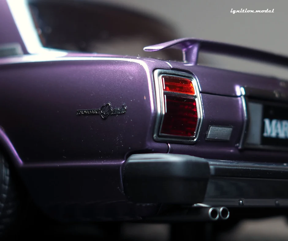 Ignition Model IG3431 1/18 Toyota Mark II Grande MX41 Shakotan Purple Resin