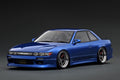 Ignition Model IG3587 1/18 Vertex S13 Silvia Blue Metallic TE37 Wheels