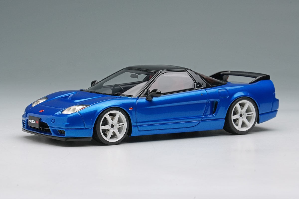 Make Up EIDOLON EM825D 1/43 Honda NSX-R NA2 2002 Long Beach Blue Resin