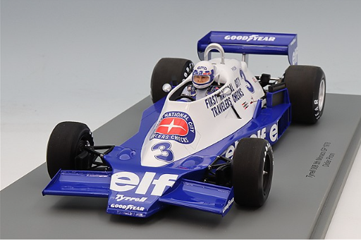 Spark S18S721 1/18 Tyrrell 008 Monaco GP P5 1978 #3 Multi Resin