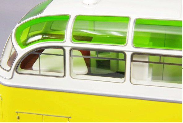 Schuco SCH450896500 1/43 Auwarter Shell Racing Service Bus Multi Color