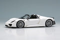 EIDOLON EM569E 1/43 Porsche 918 Spyder Weissach Package 2011 Pearl White Resin