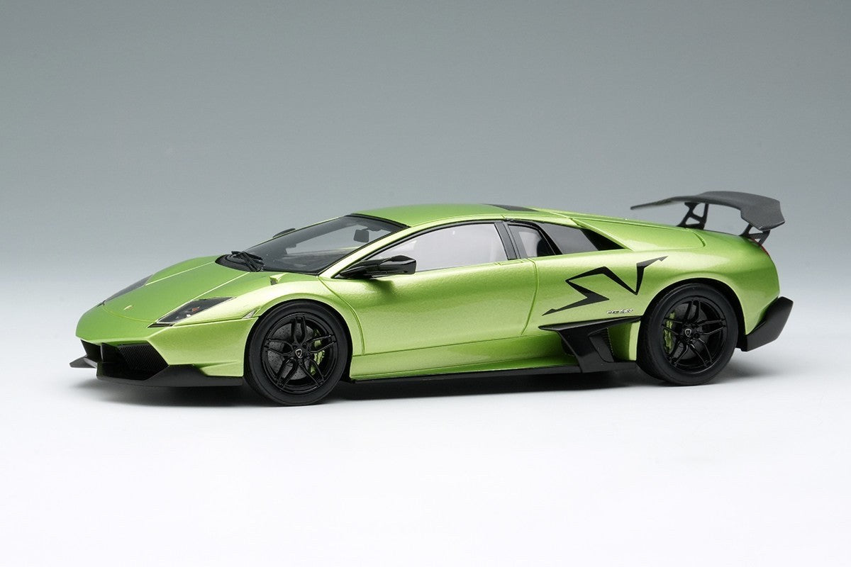 EIDOLON EM336F 1/43 Lamborghini Murcielago LP670-4 SV 2009 Pearl Green Resin Car