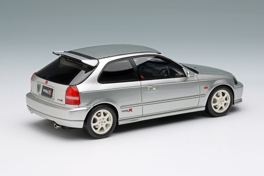 Make Up Eidolon EM481C 1/43 Honda Civic Type R EK9 1998 Vogue Silver Metallic